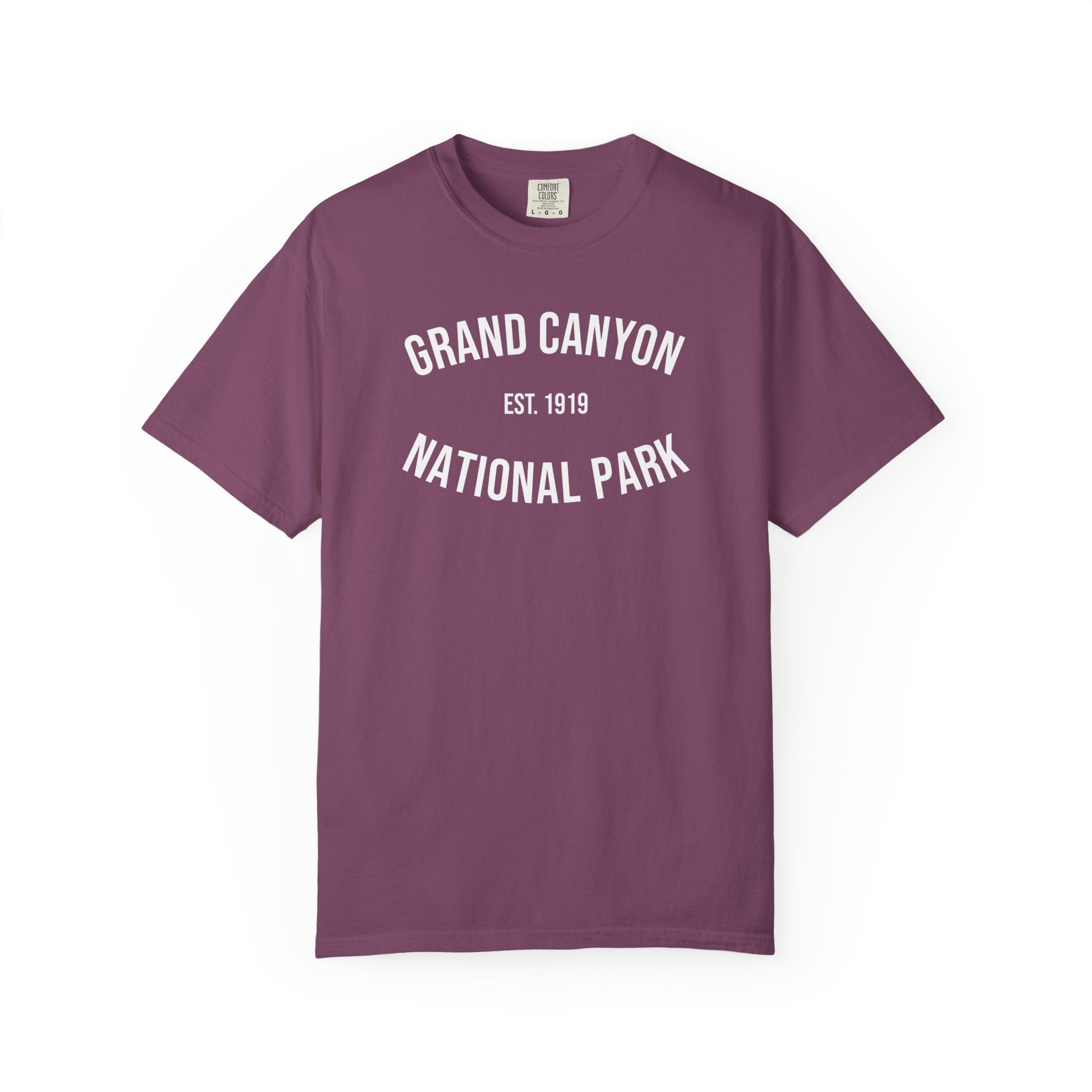Grand Canyon National Park T-Shirt | Est. 1919 | Parks of America | Comfort Colors Tee