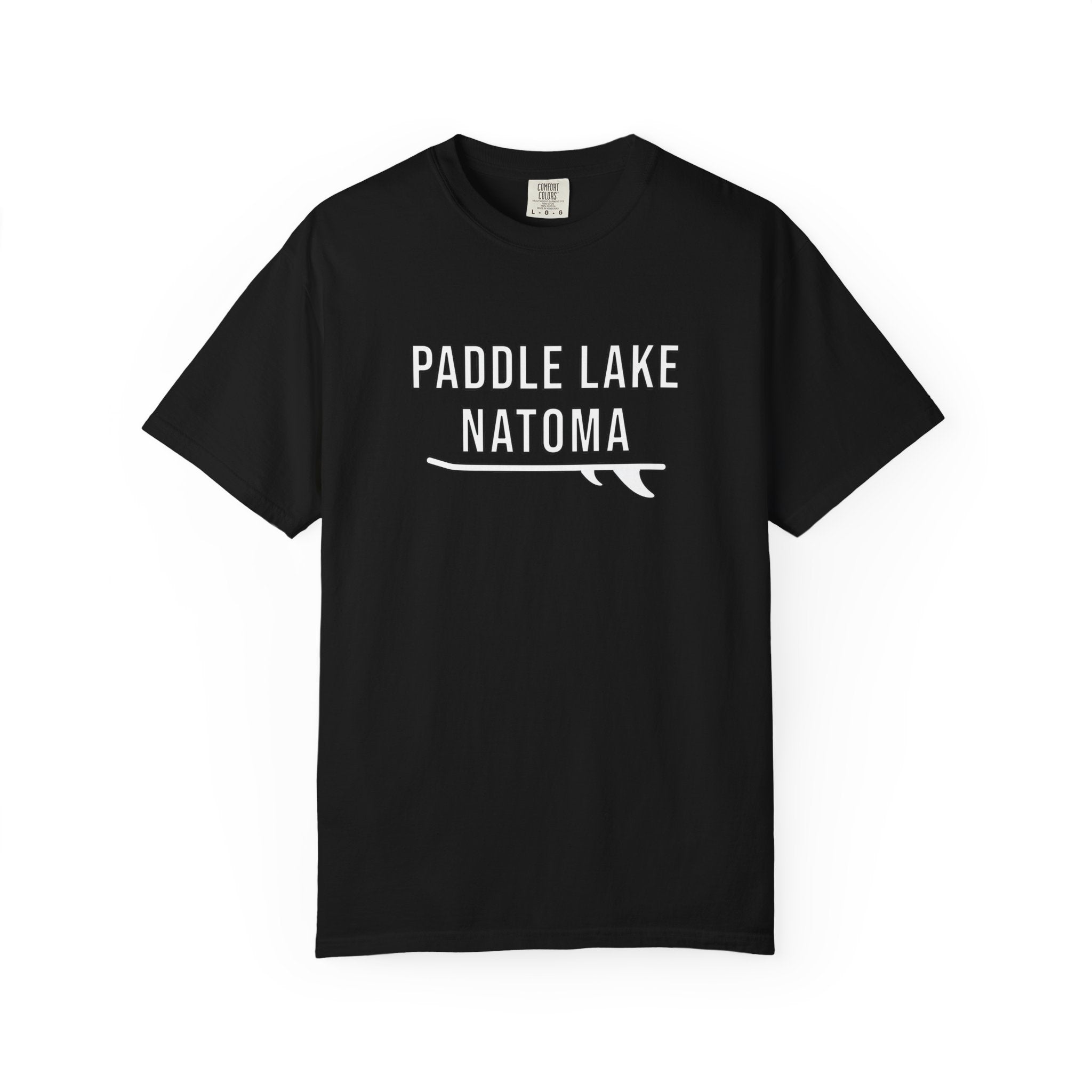Paddle Lake Natoma T-Shirt | Paddle America | Sacramento California | Comfort Colors Shirt