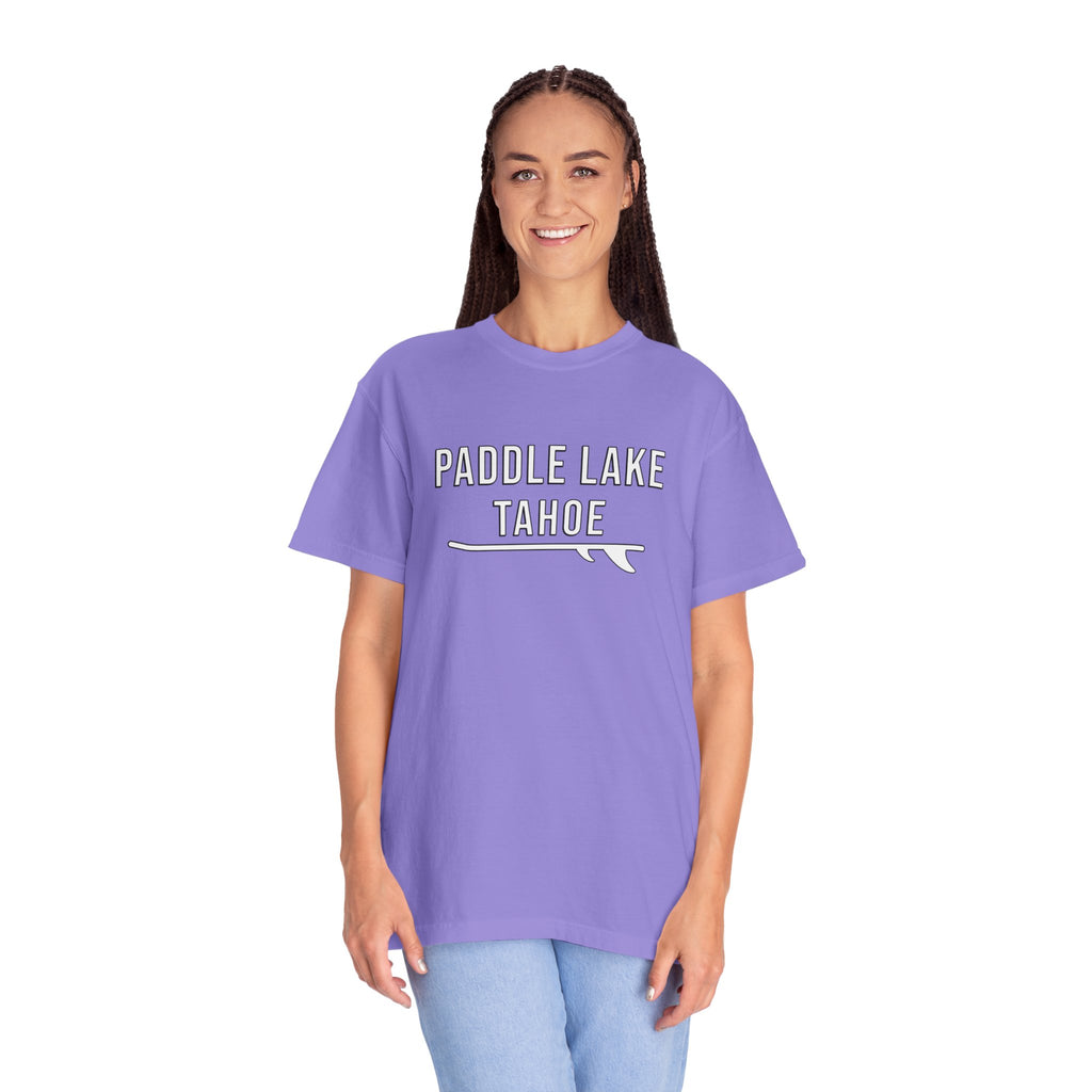 Paddle Lake Tahoe T-Shirt | Paddle America | California Nevada | Comfort Colors Shirt