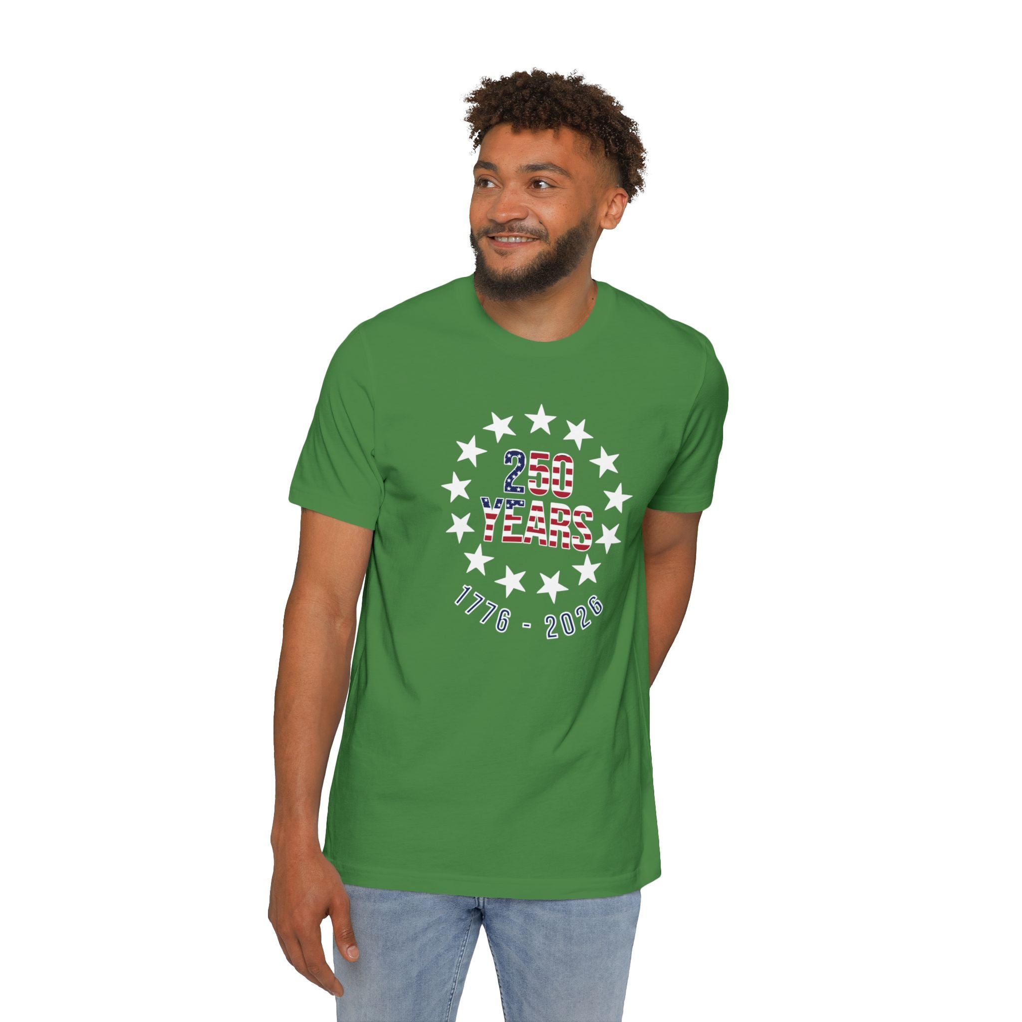 250 Years Betsy Ross Stars T-Shirt | USA's 250th Anniversary Shirt | 1776-2026