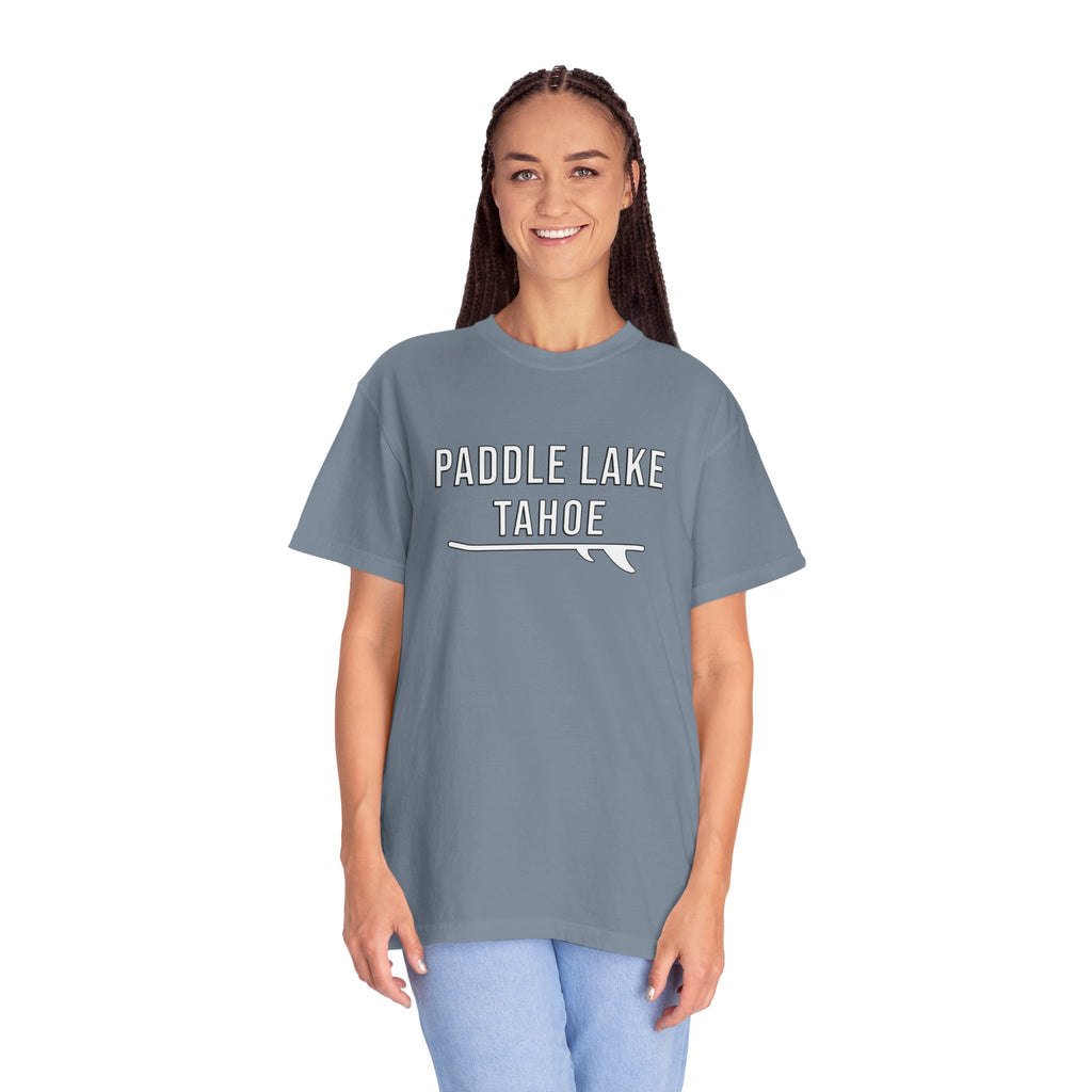 Paddle Lake Tahoe T-Shirt | Paddle America | California Nevada | Comfort Colors Shirt