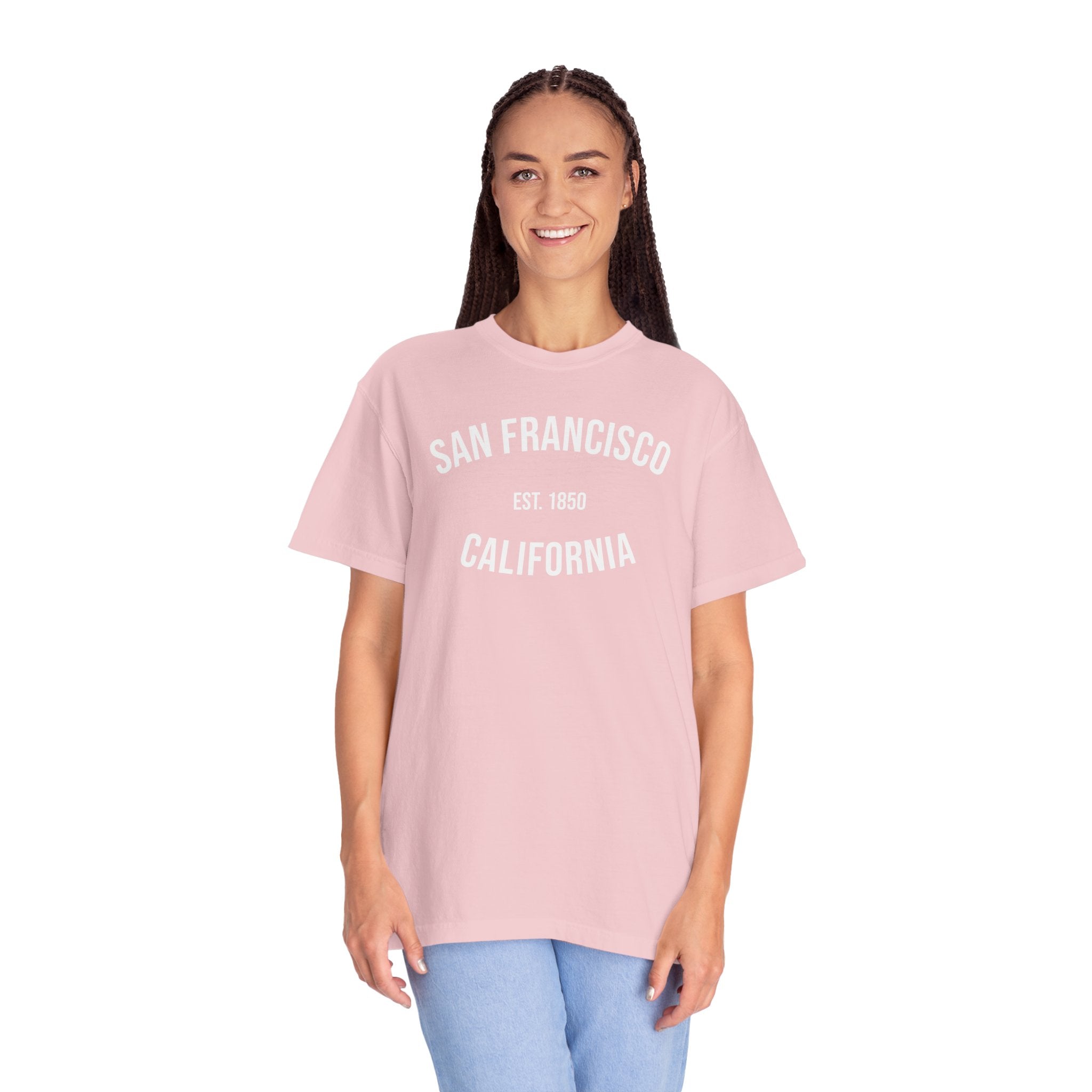 San Francisco California T-Shirt | Est. 1850 | Cities of America | Comfort Colors Shirt