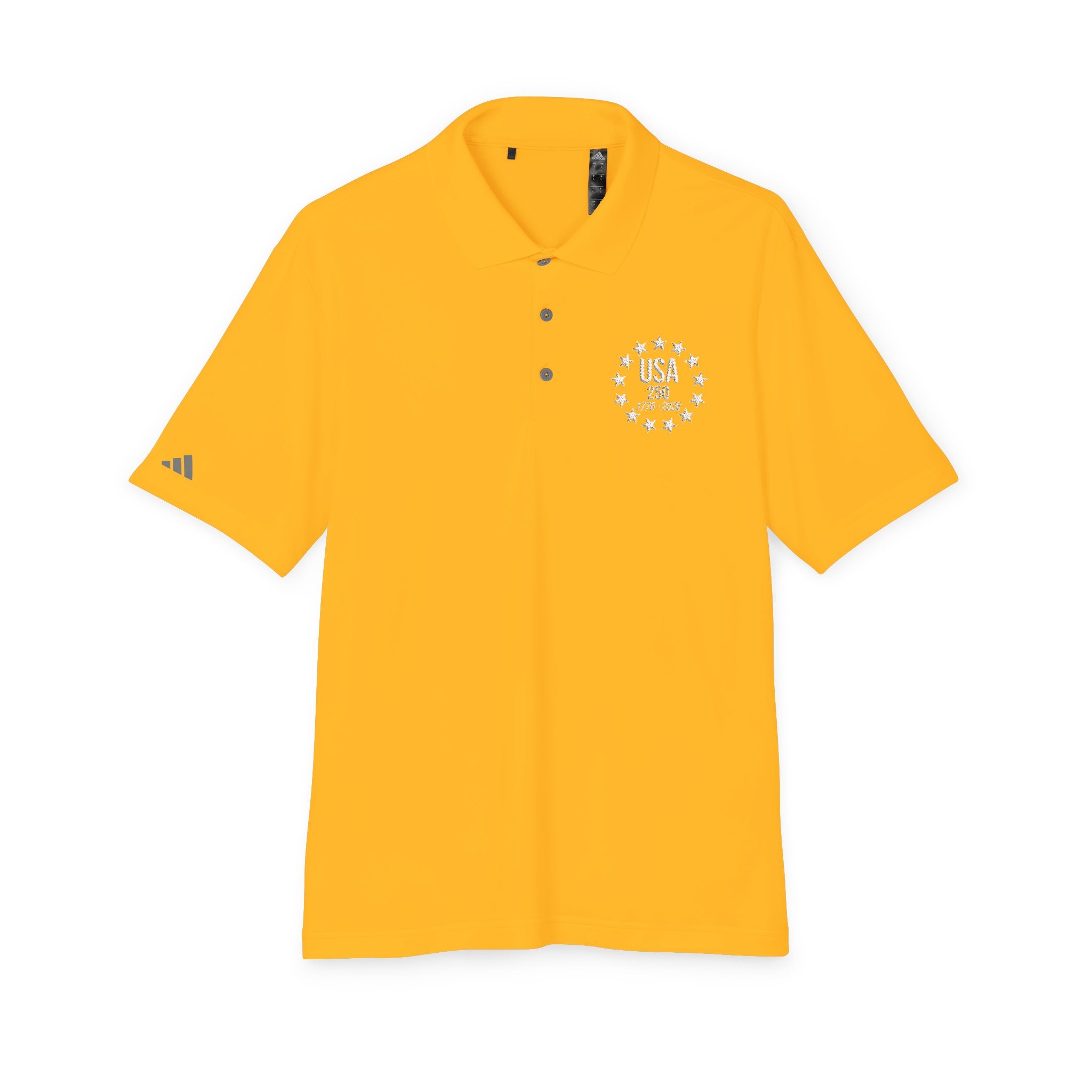 Adidas USA 250 Polo Shirt | America's 250th Anniversary | 1776-2026 Embroidered Performance Polo