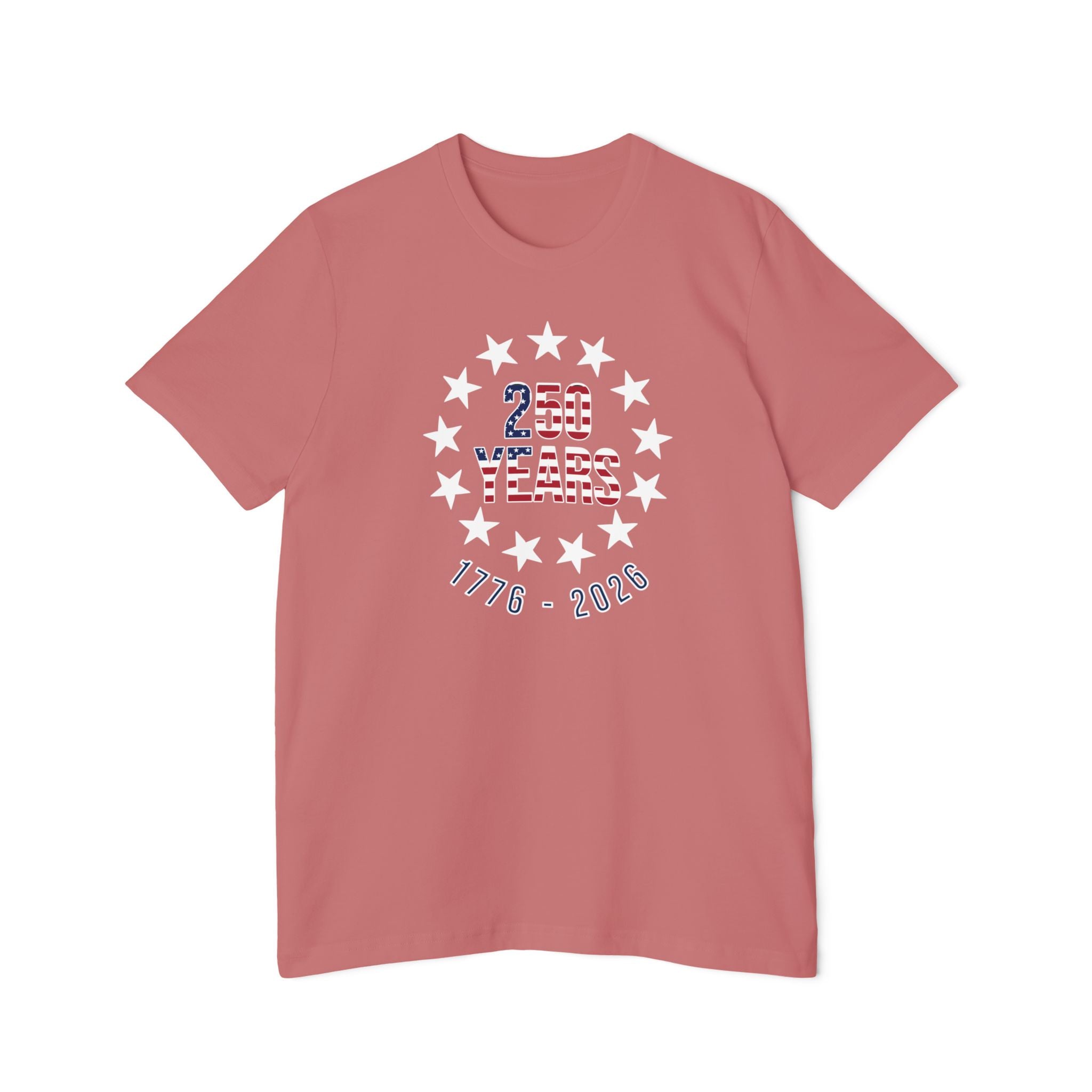 250 Years Betsy Ross Stars T-Shirt | USA's 250th Anniversary Shirt | 1776-2026