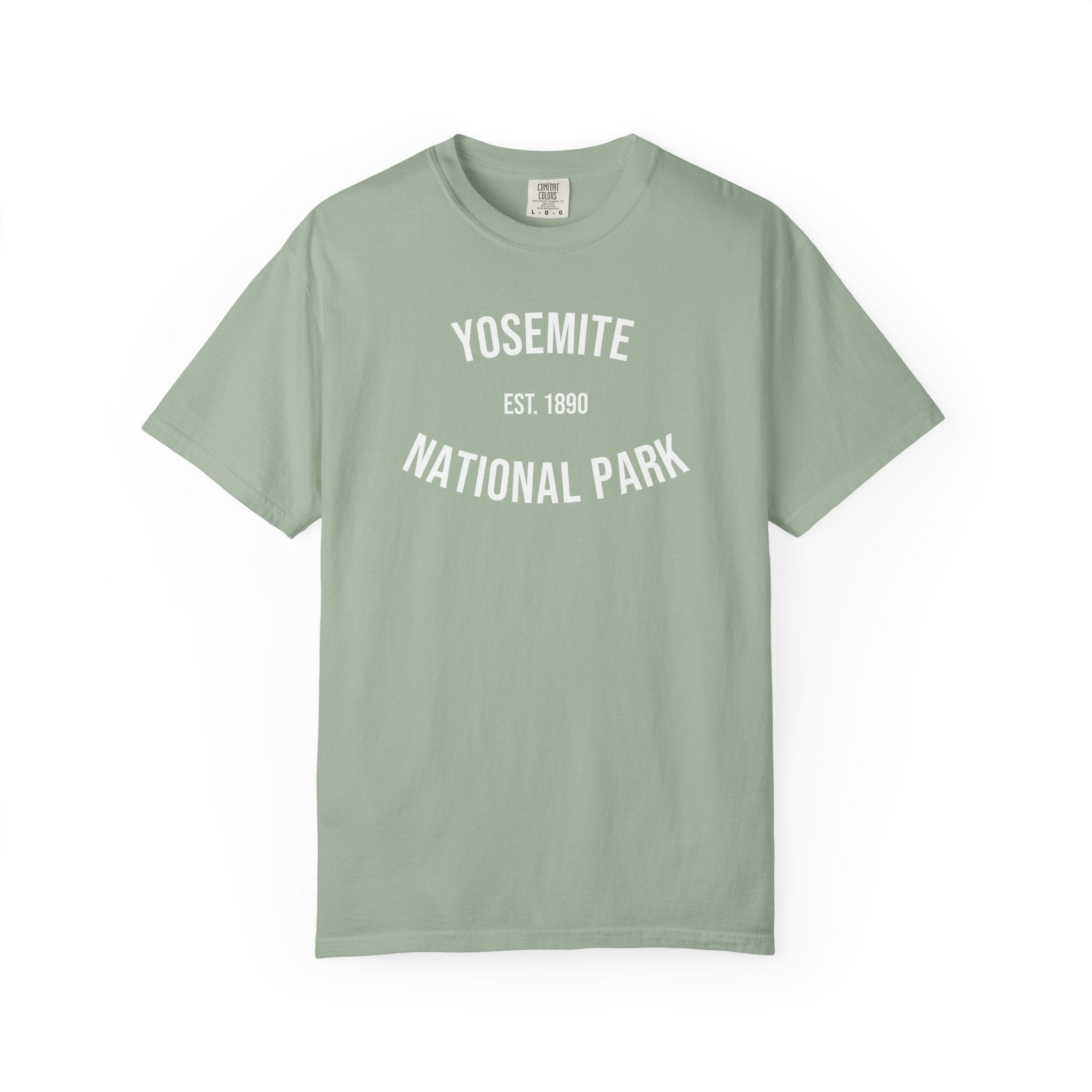 Yosemite National Park T-Shirt | Est. 1890 | Parks of America | Comfort Colors Shirt