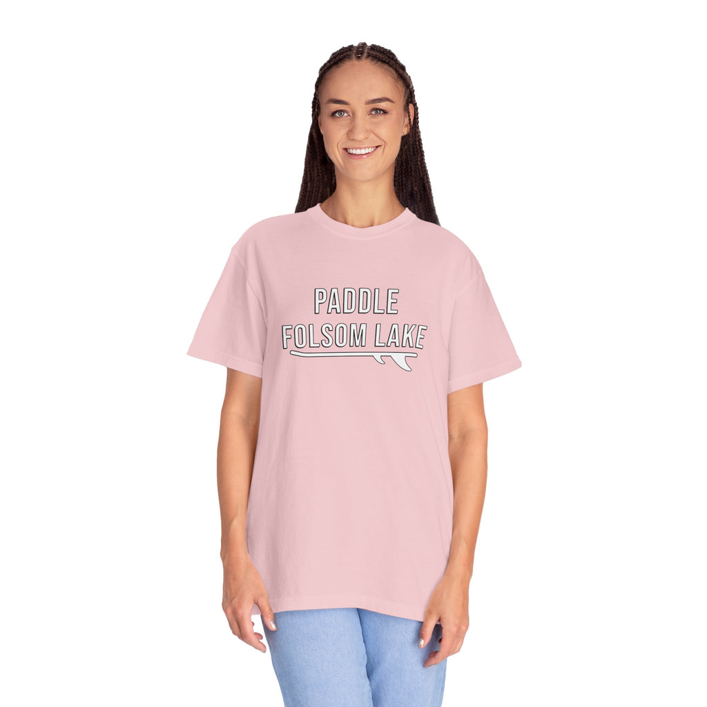 Paddle Folsom Lake T-Shirt | Paddle America | Folsom California | Comfort Colors Shirt