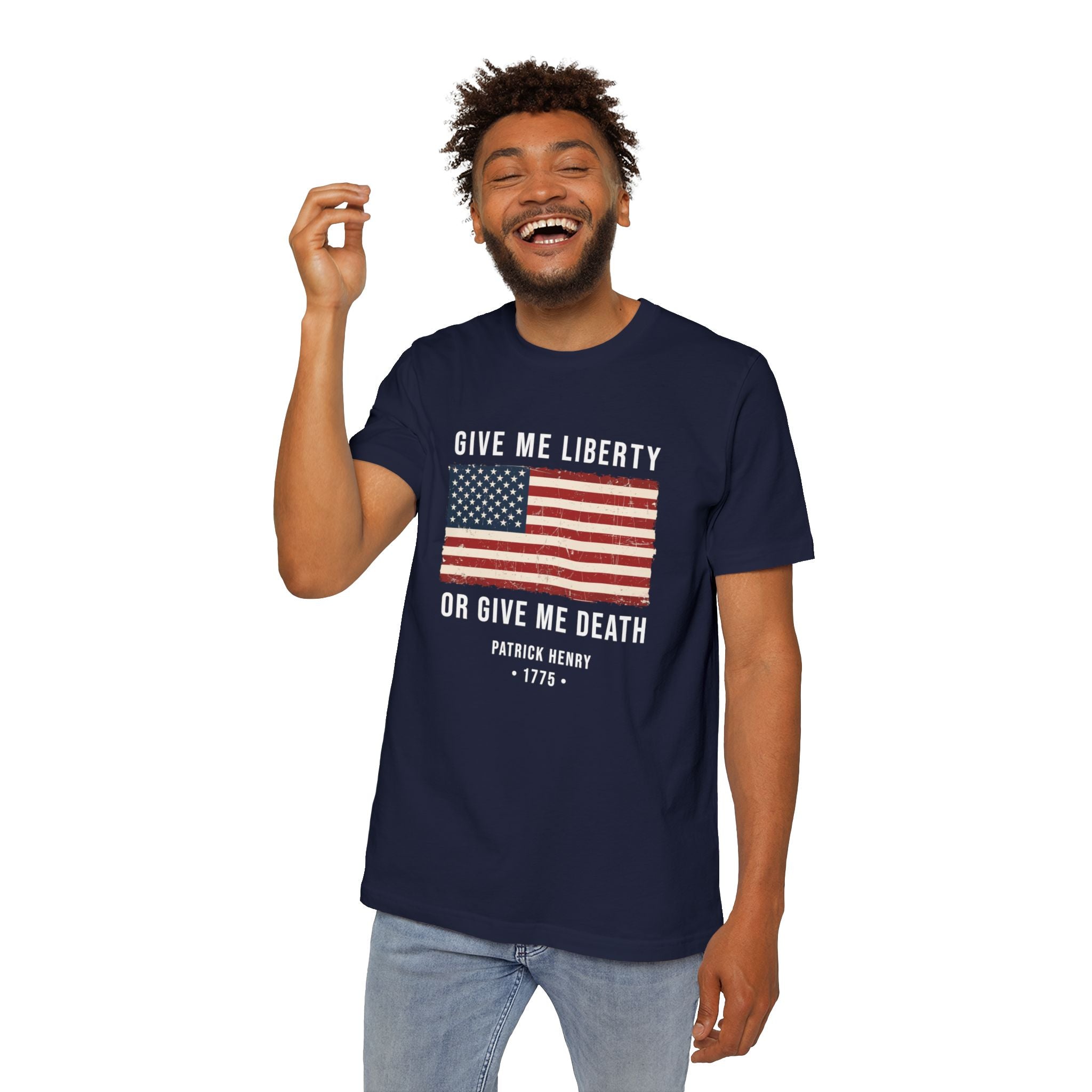 Patrick Henry Quote T-Shirt | "Give Me Liberty or Give Me Death" | American Revolution Shirt