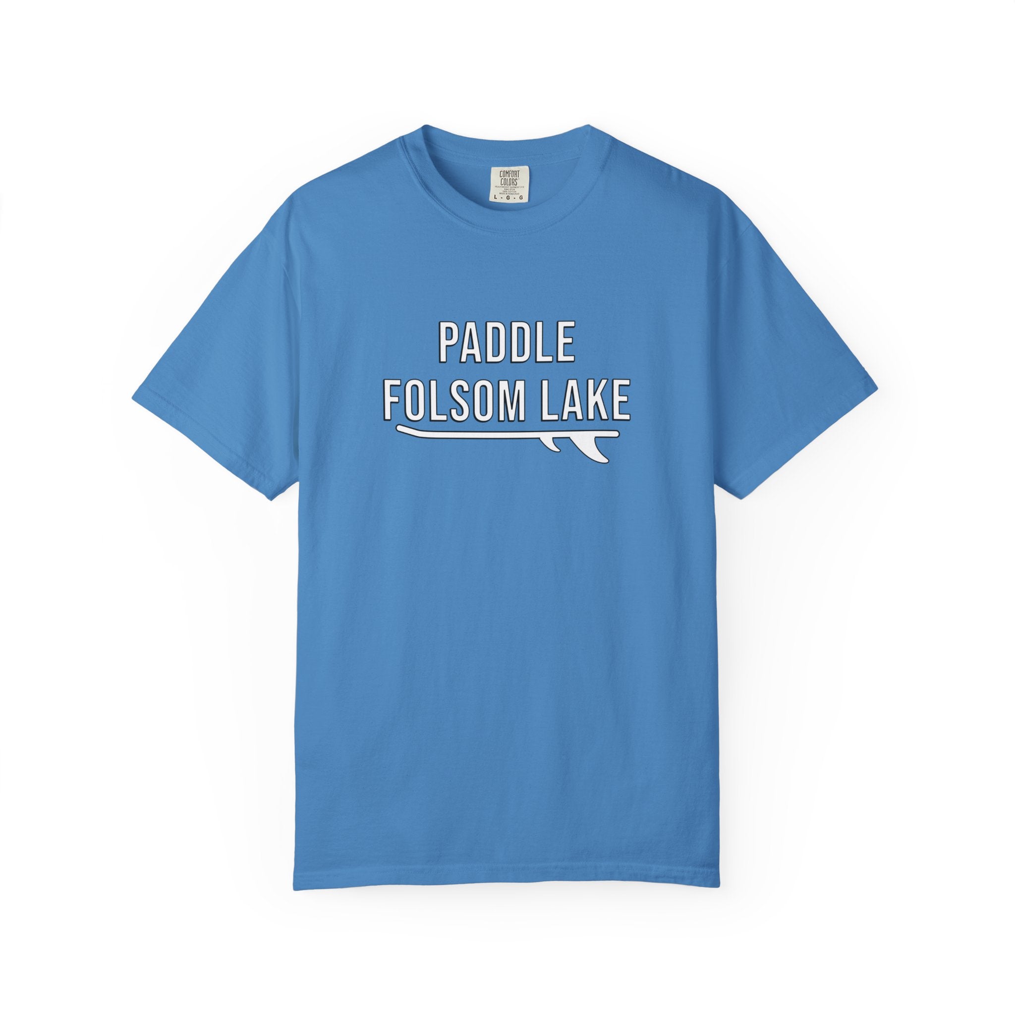 Paddle Folsom Lake T-Shirt | Paddle America | Folsom California | Comfort Colors Shirt