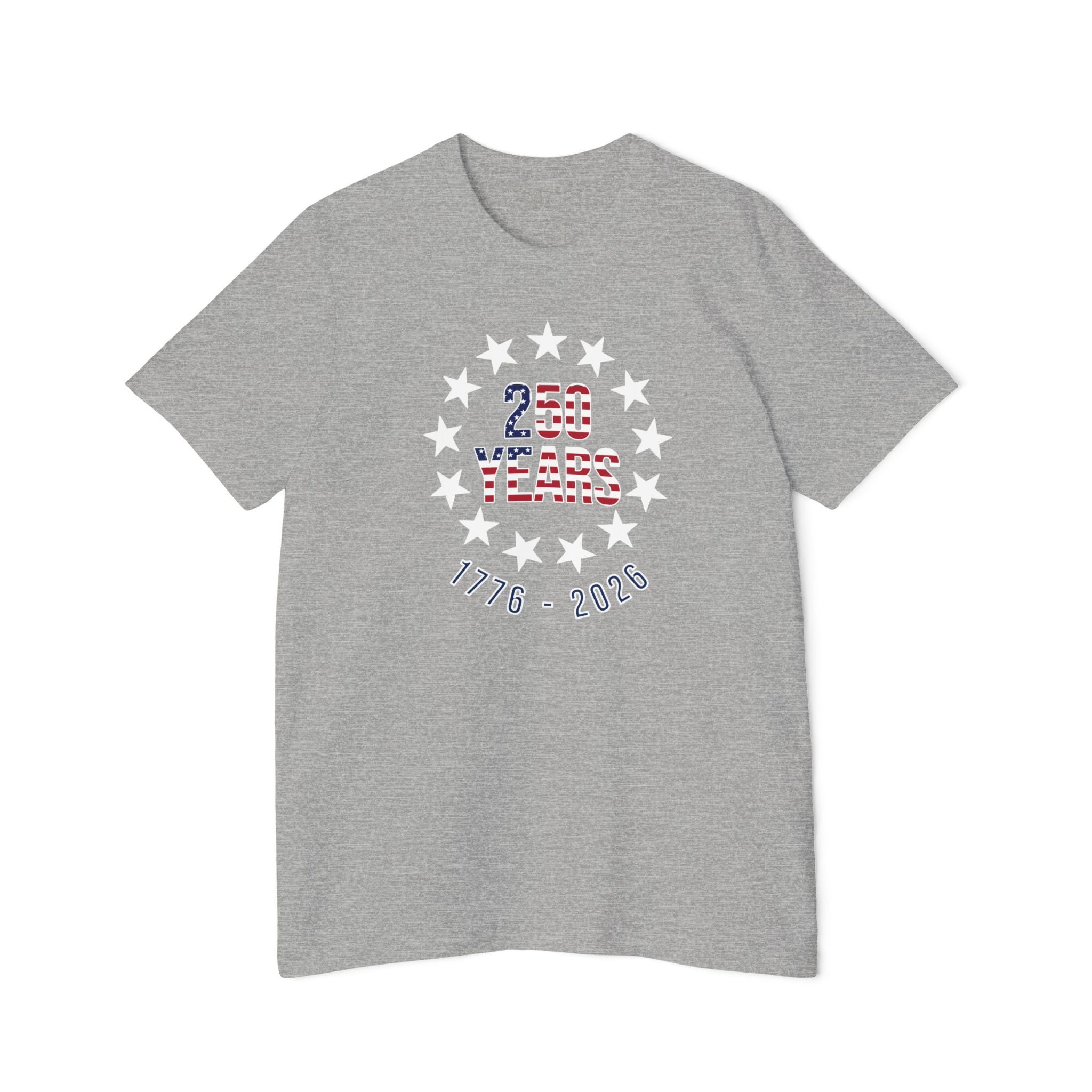 250 Years Betsy Ross Stars T-Shirt | USA's 250th Anniversary Shirt | 1776-2026