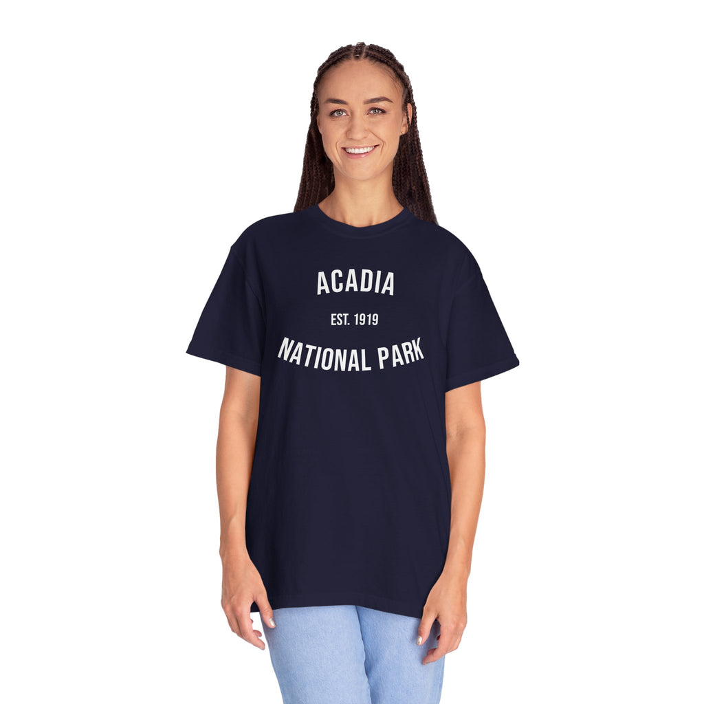 Acadia National Park T-Shirt | Est. 1919 | Parks of America | Comfort Colors Shirt